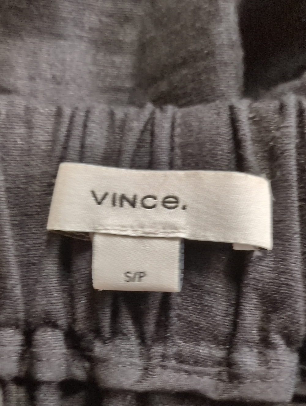 Vince Black Linen Blend Wide Leg Pull On Pants Size Small - Picture 7 of 13